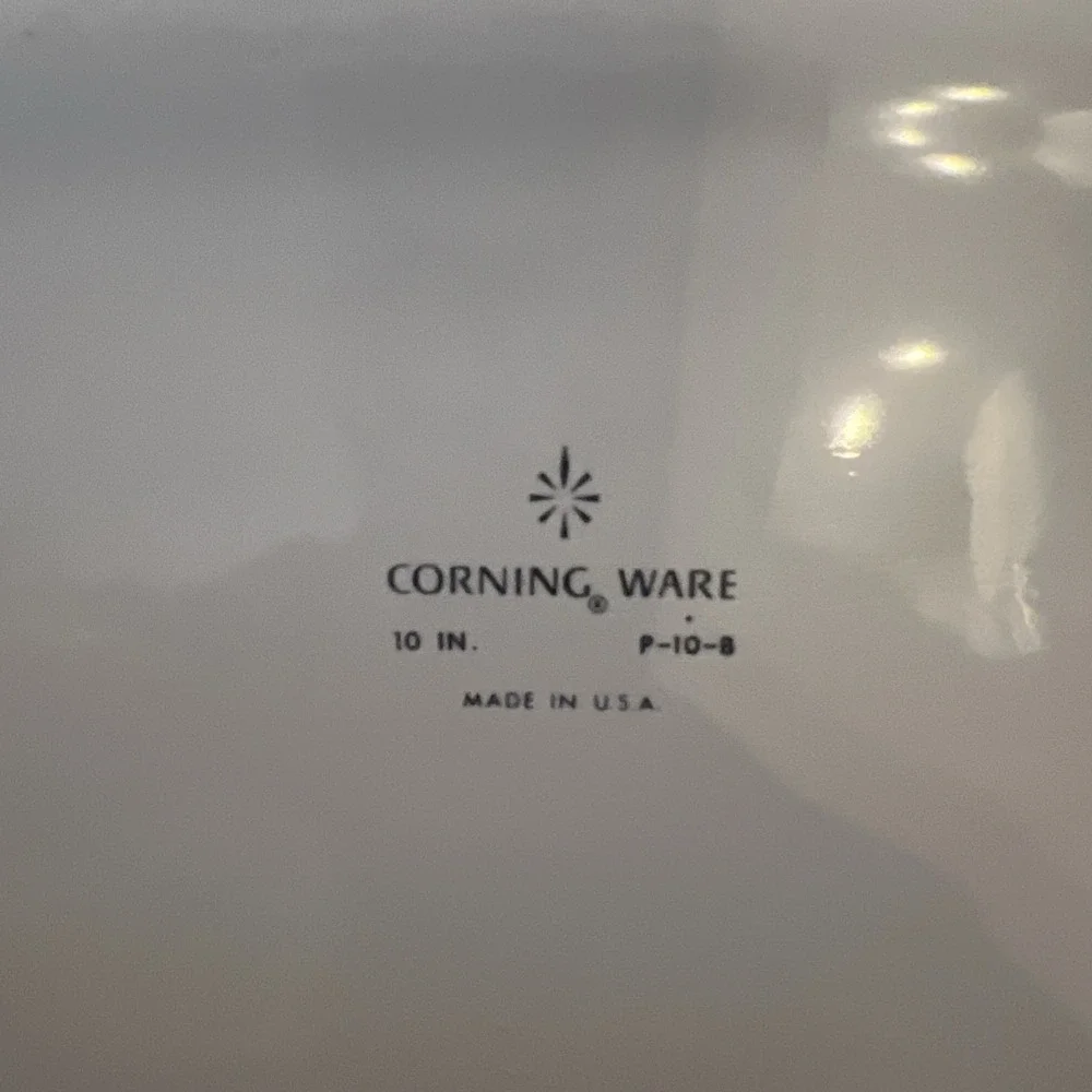 Vintage Corning Ware Blue Cornflower 10